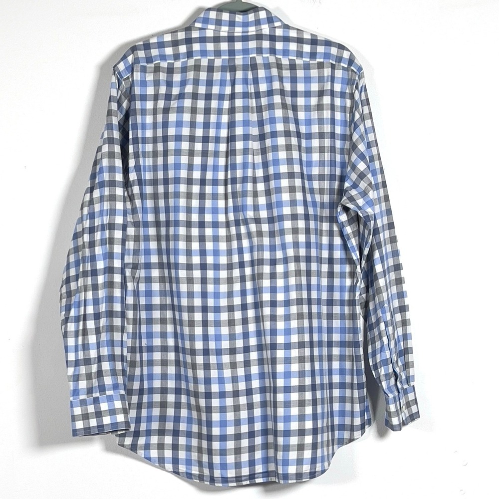 Vineyard Vines Button Down Slim Fit Tucker Shirt Mens Sz L Plaid Long Sleeve - Picture 3 of 9